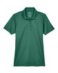 UltraClub Ladies' Cool & Dry Mesh PiquPolo forest green FlatFront
