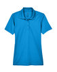 UltraClub Ladies' Cool & Dry Mesh PiquPolo pacific blue FlatFront