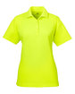 UltraClub Ladies' Cool & Dry Mesh PiquPolo bright yellow OFFront