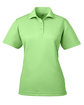 UltraClub Ladies' Cool & Dry Mesh PiquPolo light green OFFront