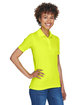 UltraClub Ladies' Cool & Dry Mesh PiquPolo bright yellow ModelQrt