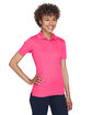 UltraClub Ladies' Cool & Dry Mesh PiquPolo heliconia ModelQrt