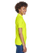 UltraClub Ladies' Cool & Dry Mesh PiquPolo bright yellow ModelSide