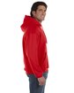 Fruit of the Loom Adult Supercotton Pullover Hooded Sweatshirt true red ModelSide
