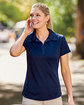 UltraClub Ladies' Cool & Dry Jacquard Stripe Polo  Lifestyle