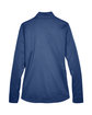 UltraClub Ladies' Cool & Dry Sport Quarter-Zip Pullover navy FlatBack