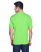 UltraClub Men's Cool & Dry Sport Performance InterlockT-Shirt lime ModelBack