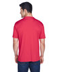 UltraClub Men's Cool & Dry Sport Performance InterlockT-Shirt cardinal ModelBack