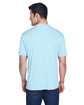 UltraClub Men's Cool & Dry Sport Performance InterlockT-Shirt ice blue ModelBack