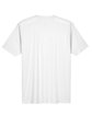 UltraClub Men's Cool & Dry Sport Performance InterlockT-Shirt white FlatBack