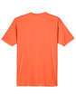 UltraClub Men's Cool & Dry Sport Performance InterlockT-Shirt bright orange FlatBack