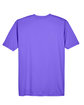 UltraClub Men's Cool & Dry Sport Performance InterlockT-Shirt purple FlatBack