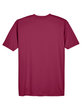 UltraClub Men's Cool & Dry Sport Performance InterlockT-Shirt maroon FlatBack