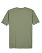 UltraClub Men's Cool & Dry Sport Performance InterlockT-Shirt military green FlatBack