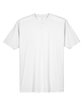 UltraClub Men's Cool & Dry Sport Performance InterlockT-Shirt white FlatFront