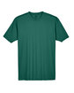 UltraClub Men's Cool & Dry Sport Performance InterlockT-Shirt forest green FlatFront