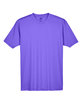 UltraClub Men's Cool & Dry Sport Performance InterlockT-Shirt purple FlatFront