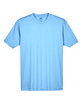 UltraClub Men's Cool & Dry Sport Performance InterlockT-Shirt columbia blue FlatFront