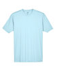 UltraClub Men's Cool & Dry Sport Performance InterlockT-Shirt ice blue FlatFront