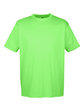 UltraClub Men's Cool & Dry Sport Performance InterlockT-Shirt lime OFFront