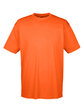 UltraClub Men's Cool & Dry Sport Performance InterlockT-Shirt bright orange OFFront