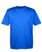 UltraClub Men's Cool & Dry Sport Performance InterlockT-Shirt royal OFFront