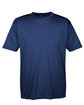 UltraClub Men's Cool & Dry Sport Performance InterlockT-Shirt navy OFFront
