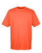 UltraClub Men's Cool & Dry Sport Performance InterlockT-Shirt orange OFFront