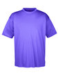 UltraClub Men's Cool & Dry Sport Performance InterlockT-Shirt purple OFFront