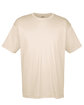 UltraClub Men's Cool & Dry Sport Performance InterlockT-Shirt sand OFFront