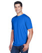 UltraClub Men's Cool & Dry Sport Performance InterlockT-Shirt royal ModelQrt