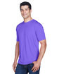 UltraClub Men's Cool & Dry Sport Performance InterlockT-Shirt purple ModelQrt