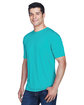 UltraClub Men's Cool & Dry Sport Performance InterlockT-Shirt jade ModelQrt