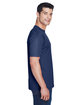 UltraClub Men's Cool & Dry Sport Performance InterlockT-Shirt navy ModelSide