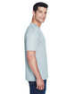 UltraClub Men's Cool & Dry Sport Performance InterlockT-Shirt grey ModelSide