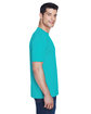 UltraClub Men's Cool & Dry Sport Performance InterlockT-Shirt jade ModelSide