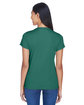 UltraClub Ladies' Cool & Dry Sport Performance InterlockT-Shirt forest green ModelBack