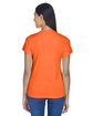 UltraClub Ladies' Cool & Dry Sport Performance InterlockT-Shirt bright orange ModelBack