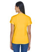 UltraClub Ladies' Cool & Dry Sport Performance InterlockT-Shirt gold ModelBack