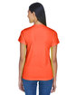 UltraClub Ladies' Cool & Dry Sport Performance InterlockT-Shirt orange ModelBack