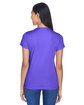UltraClub Ladies' Cool & Dry Sport Performance InterlockT-Shirt purple ModelBack