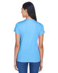 UltraClub Ladies' Cool & Dry Sport Performance InterlockT-Shirt columbia blue ModelBack
