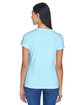 UltraClub Ladies' Cool & Dry Sport Performance InterlockT-Shirt ice blue ModelBack
