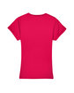 UltraClub Ladies' Cool & Dry Sport Performance InterlockT-Shirt red FlatBack
