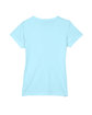 UltraClub Ladies' Cool & Dry Sport Performance InterlockT-Shirt ice blue FlatBack
