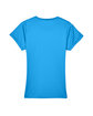 UltraClub Ladies' Cool & Dry Sport Performance InterlockT-Shirt sapphire FlatBack