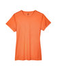 UltraClub Ladies' Cool & Dry Sport Performance InterlockT-Shirt bright orange FlatFront