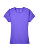 UltraClub Ladies' Cool & Dry Sport Performance InterlockT-Shirt purple FlatFront