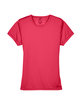 UltraClub Ladies' Cool & Dry Sport Performance InterlockT-Shirt cardinal FlatFront