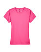 UltraClub Ladies' Cool & Dry Sport Performance InterlockT-Shirt heliconia FlatFront